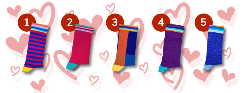 5 reasons that socks make the perfect Valentine’s gift
