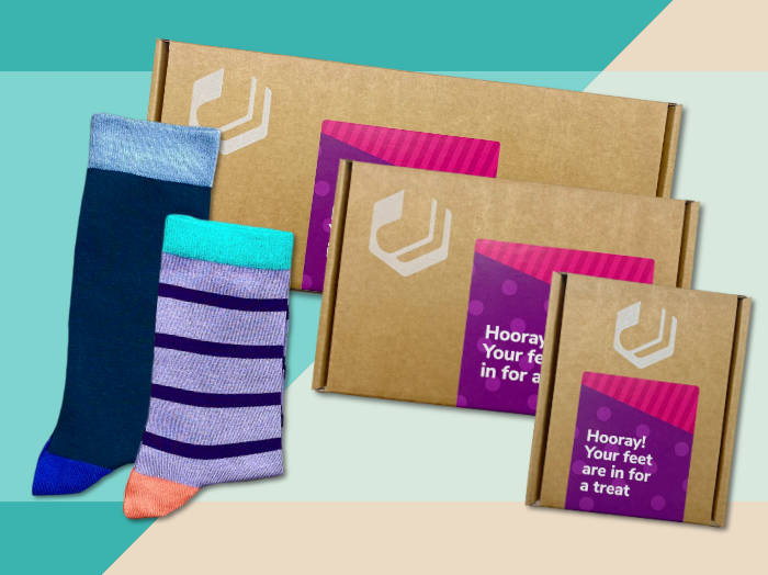 Sock gift boxes