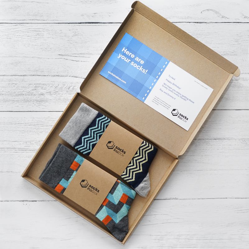 Subscribe For Monthly Socks From Socks In A Box Men’s And Women’s